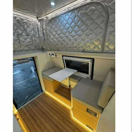 Interior Counter Tops, Cabinets & Furniture (North / South Seating)