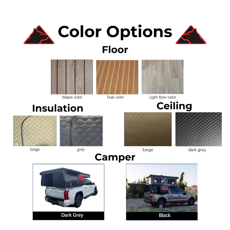 Interior Counter Tops, Cabinets & Furniture (North / South Seating)