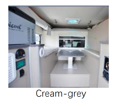 Interior Counter Tops, Cabinets & Furniture (East / West Seating)