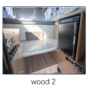 Interior Counter Tops, Cabinets & Furniture (East / West Seating)